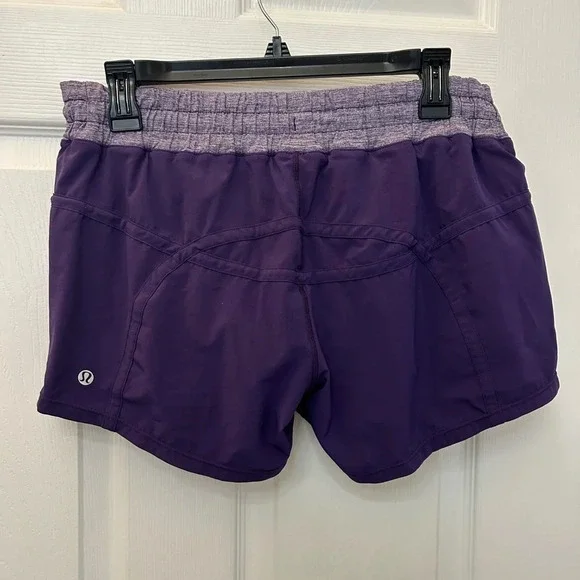 lululemon athletica Purple Women's Shorts - Picture 2 of 3